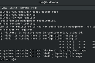 Configure Apache Webserver on Docker Container