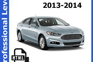 Manual de taller Ford Fusion 2013–2014: Guía de reparación completa