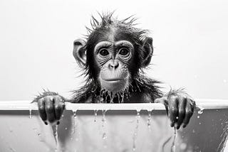 Bathtub Time with Midjourney