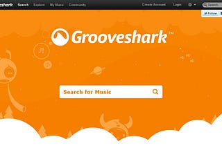 The old grooveshark user experience
