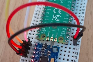 How to use an MPU-6050 with a Raspberry Pi Pico using MicroPython