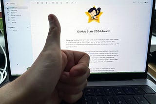 My GitHub Star status renewed for the fourth year!