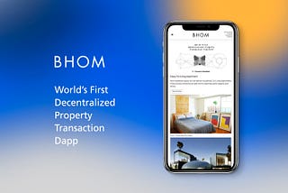 BHOM LAB Demonstrates Decentralized Property Rent Payment With BHM