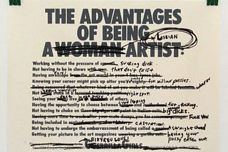 The Guerrilla Girls: “Reinventing the F~Word”