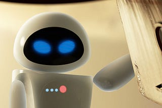Disney Pixar's Wall-E character EVE