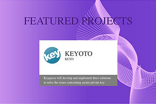 First Mile lists the Keypasco Token, KEYOTO