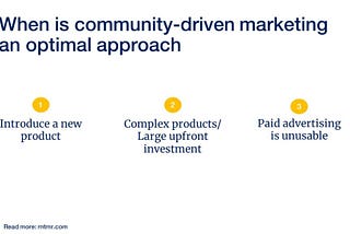 When and How to Implement Community-Driven Marketing