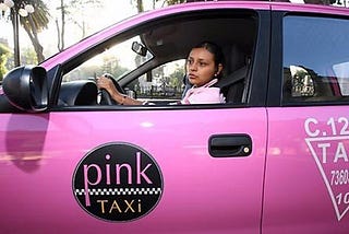 Pink Taxi revolution A True Women
Empowerment