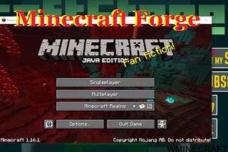 Minecraft Forge (1.16.4–1.15.2–1.14.4–1.12.2)
