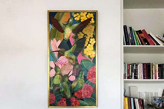 How To Frame A Canvas Painting