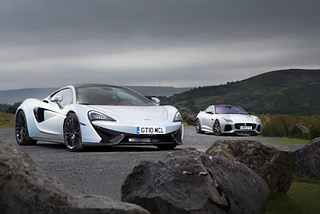 Jaguar F-Type SVR vs McLaren 570GT: Great British GTs compared