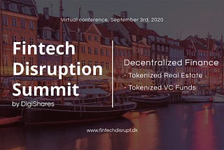 Fintech Disruption Summit 2020
Successfully Completed