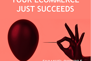 How To Make Sure Your Ecommerce Just Succeeds_Book — Sponsored by BJ MANNYST