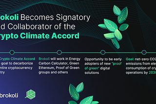 Brokoli Network se une al Crypto Climate Accord