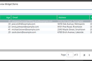 A Beginner’s Guide to Creating a Table Widget in Tkinter Using ttkbootstrap Library