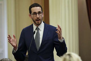 Sen. Scott Wiener has authored legislation to compel insurance companies to more fully cover mental health treatment. Photo: