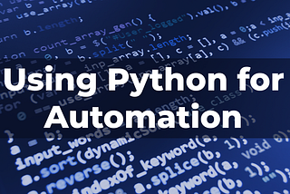 Automation using Python (Task-8)