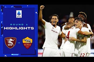 Salernitana 0–1 Roma | Goal and Highlights: Round 1 | Serie A 2022/23