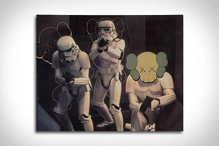 Kaws' Untitled Stormtroopers