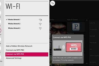 LG tv not connecting to wifi