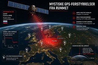 Mystiske GPS-forstyrrelser over Europa