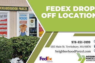 FedEx Drop-off Location Near Me