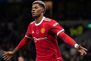 Marcus Rashford: 21/22 Movement Profile