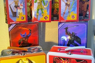 Fabled Finds: D&D Lunchboxes & Action Figures