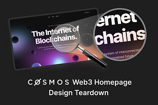 Defi Design #03: Design teardown of a kick-ass web3 homepage