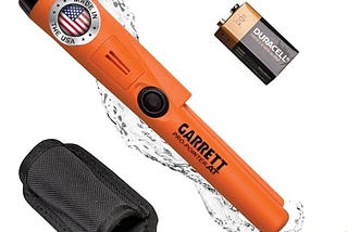 Garrett Pro-Pointer A.T. Pinpointer Metal Detector for Adults, Made in USA, Waterproof