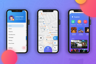 Using Flutter to implement the UI challenge of Google Maps