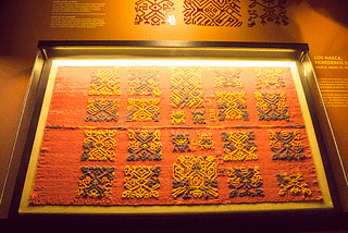 Weaving the roots of Pre-Columbian Textile Art legacy.