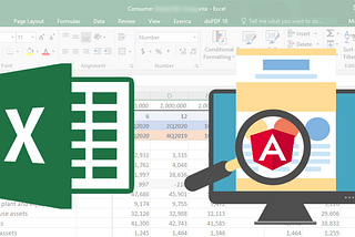Excel and Angular web app integration for interactive data-binding