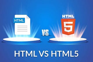 HTML vs HTML 5