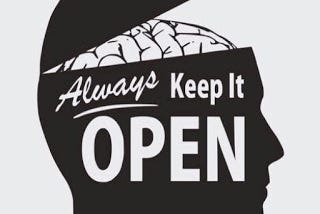 How to be more open minded