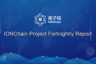 IONChain Project Fortnightly Report [01.20–02.02]