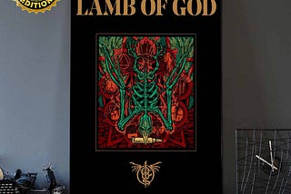 Revolver Special Collector’s Edition ‘Ashes of the Wake’ 20th Anniversary Poster by LAMB OF GOD…