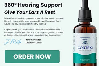 Cortexi Hearing Support Formula Introduction, Reviews & Price For Sale [Updated 2024]