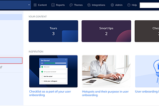 Example of Usetiful home dashboard.