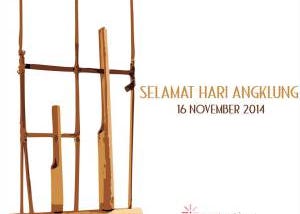 Selamat Hari Angklung 2014