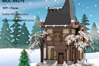 MOCBRICKLAND MOC-89215 Christmas Mansion