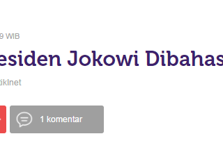 Jaket Jokowi & Pedagang Online Yang Gercep