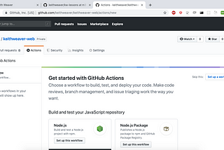 Only Run Github Actions on Specific Branches