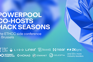 PowerPool выступает соорганизатором Hack Seasons, сайд ивента ETHCC в Брюсселе