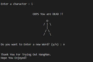 Learn C++ by Building the Hangman Game