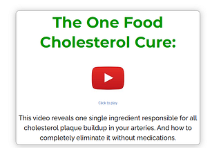 Lower Cholesterol Preventing Diseases Such As Stroke and Heart Attack!