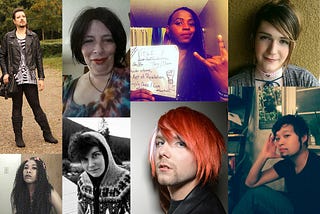 A collage of eight individual photos beautifully illustrate a range of gender expressions.