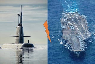 How did HSwMS Gotland hunt the US aircraft carrier during an exercise?