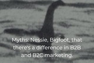 1930s hoax photo of Nessie’s head out of the water at Loch Ness.