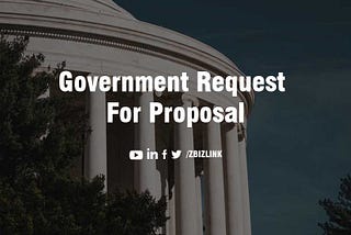 Government Request For Proposal